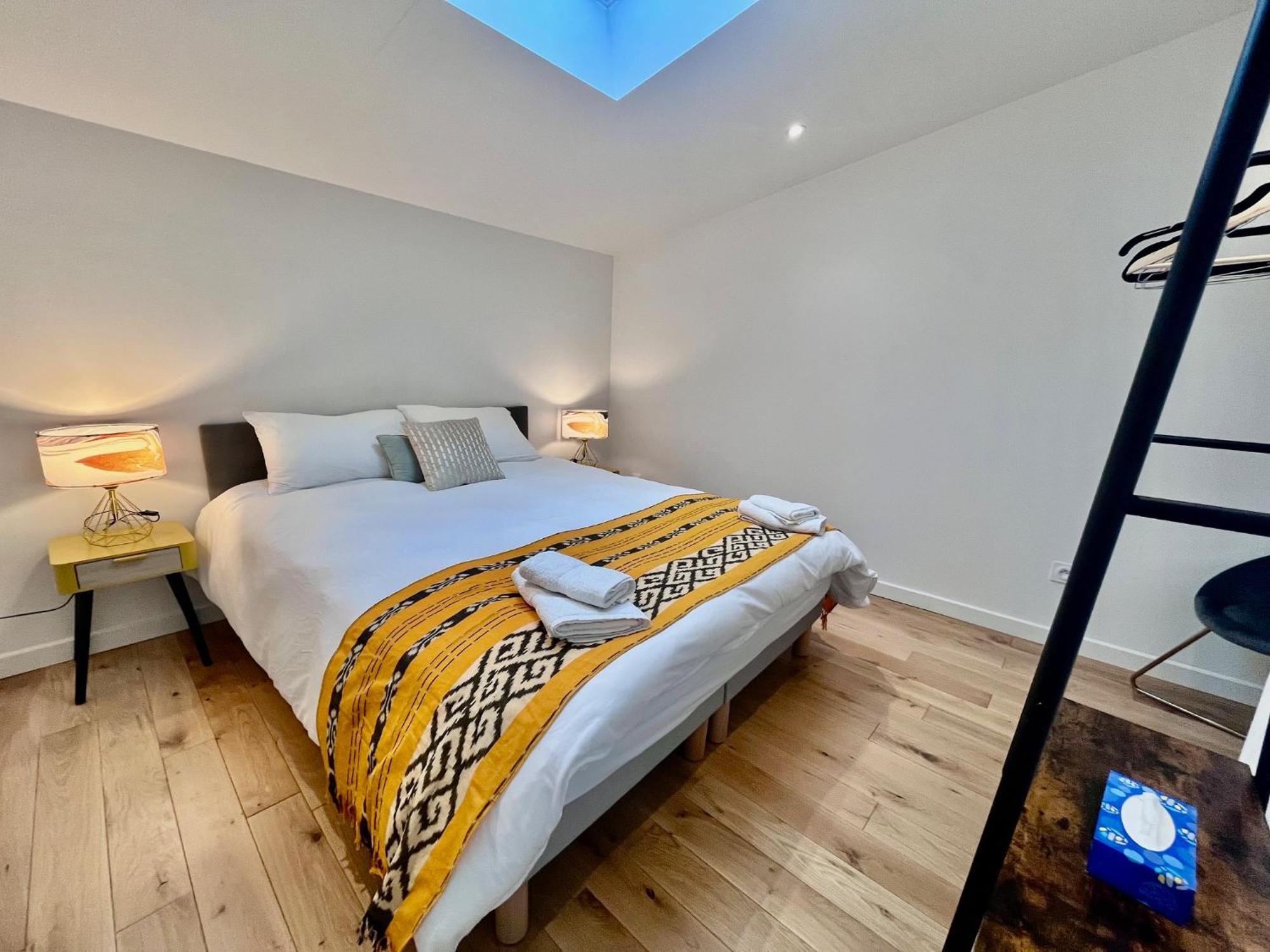 Duplex Design 6P - Acces Jardin Et Parking Gratuit Villa Malakoff Luaran gambar